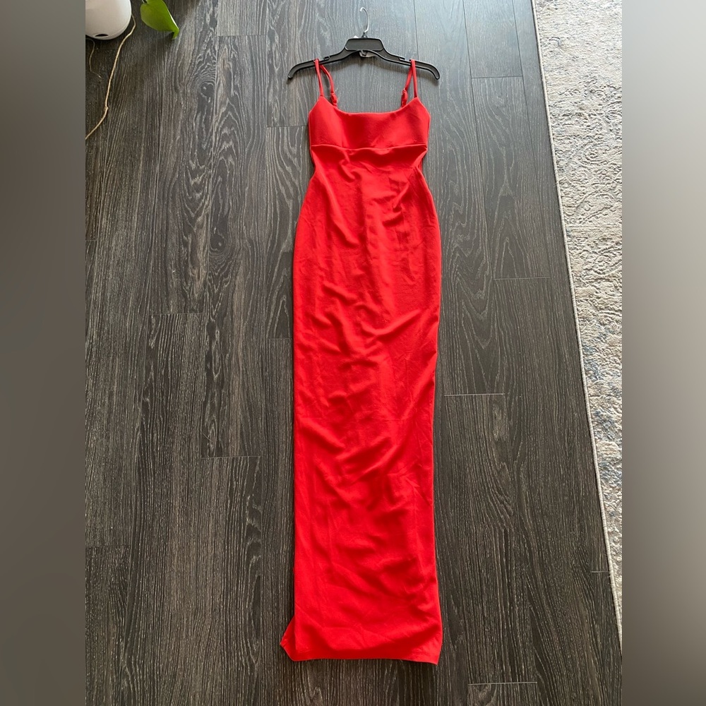 Nookie Bailey Column Gown red small